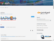 Tablet Screenshot of ia7mm.iz7auh.net